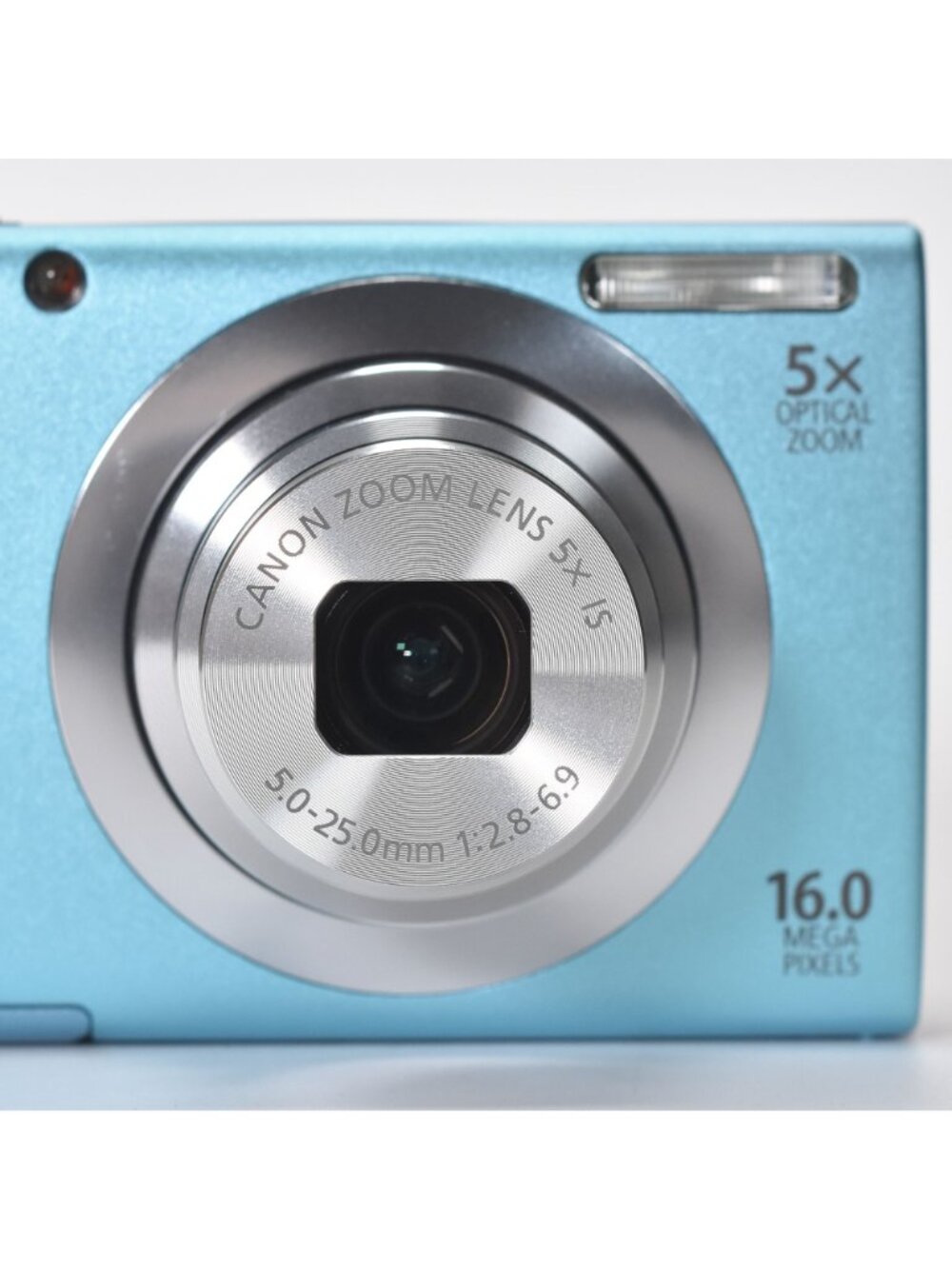 Canon PowerShot A2400 IS 16.0MP Digital Camera Blue 5x Opt Zoom 64GB SD Bundle - Picture 8 of 16